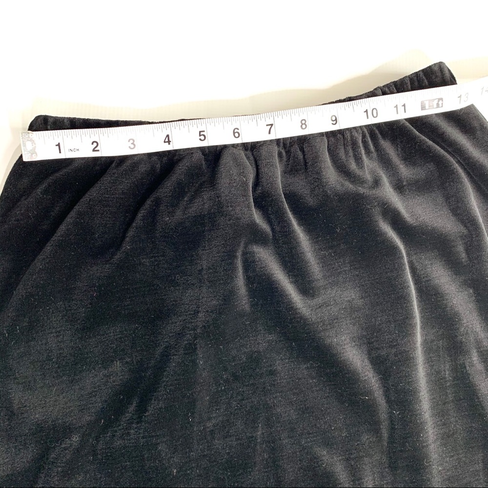 Vintage Velvet Long Skirt - Picture 4 of 7